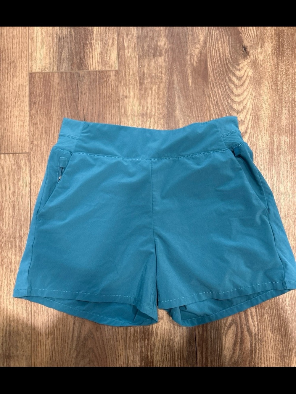 Athleta Teal Performance Shorts